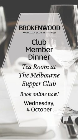 Tea Room Dinner Ticket