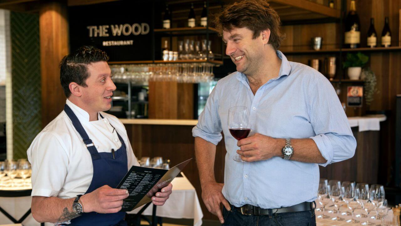 Collaborations between Head Chef Sean Townsend and Senior Winemaker Stuart Hordern
