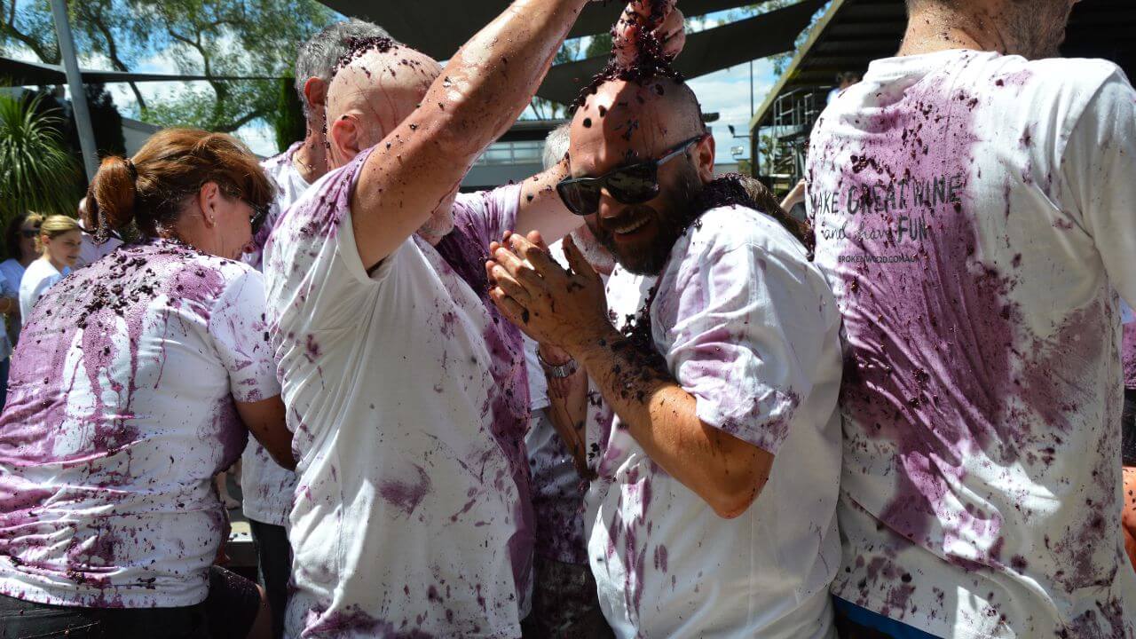 Get Your Hands Dirty Lunch at Brokenwood Wines