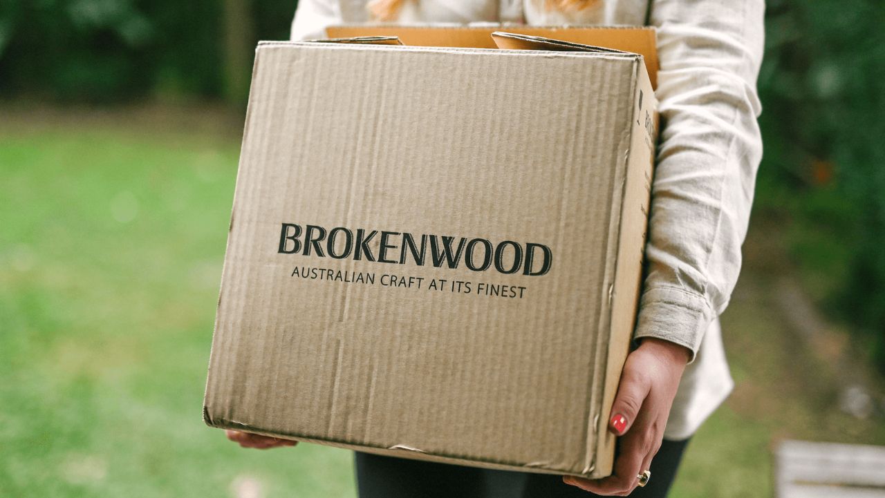 Brokenwood wine delivery box