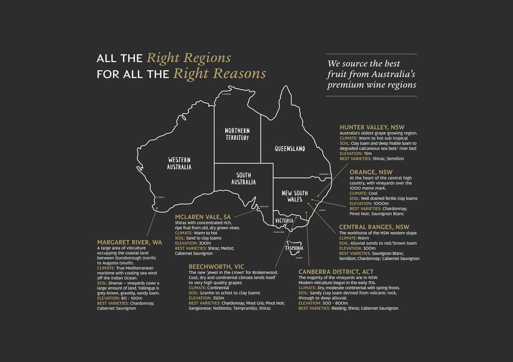 Brokenwood regions map